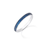 Ring Amen Woman Rainbow in Silver Zircone RPABBL-18 - RPABBL-12